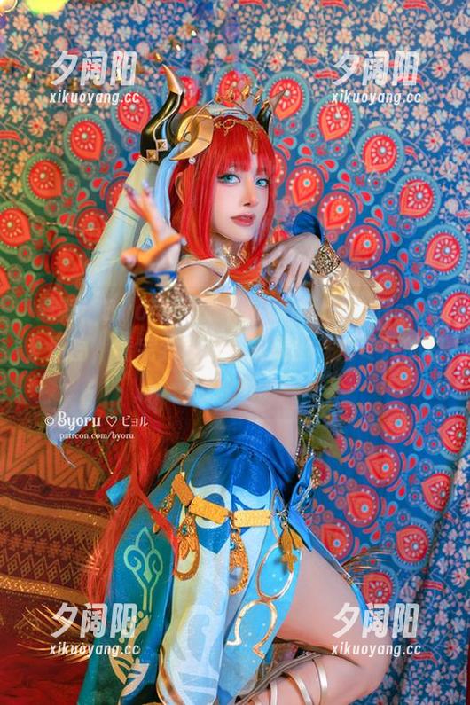 最新！Byoru这张《MaidenIceRose》原图，看完我脑海里浮现出一片冬天的白色仙境。