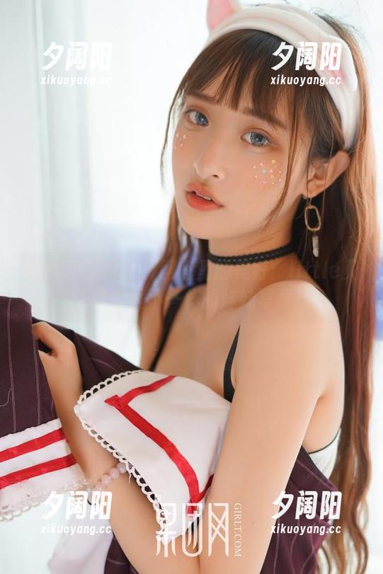 GIRLT果团网 - 网盘里的美好：little贝壳喵画风不一样的妹妹写真！