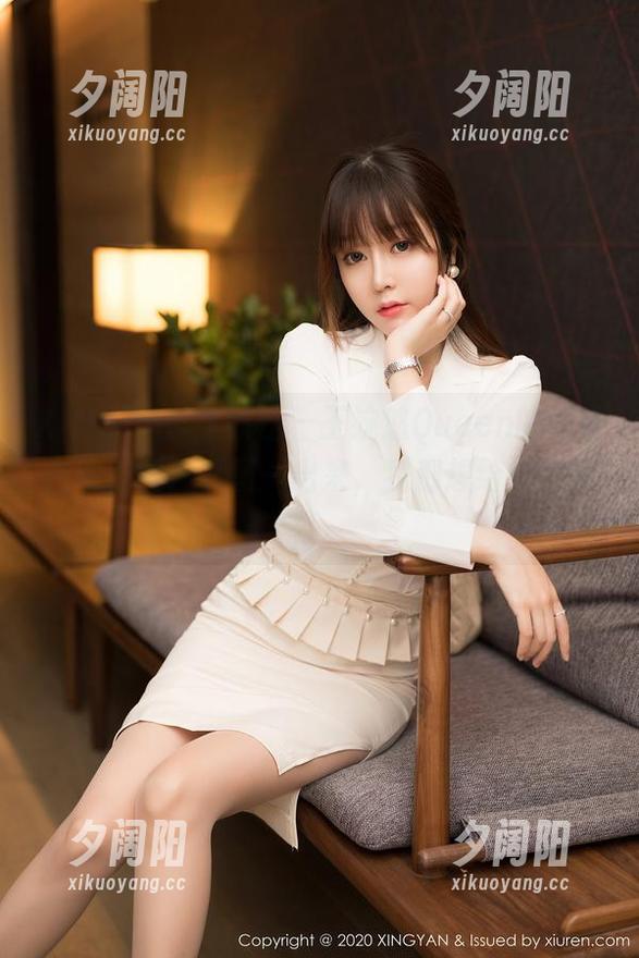 XINGYAN星颜社 - 王婉悠Queen的妹妹在线首秀，原图一出来，我都想给她发弹幕。