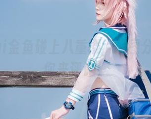 如果yui金鱼碰上八重樱，原图分享之后你来评评！