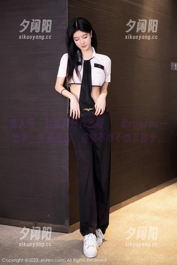秀人网 - 这些黑丝作品呀，媃柔rourou一出手，全是精选，看着不得不停下脚步。