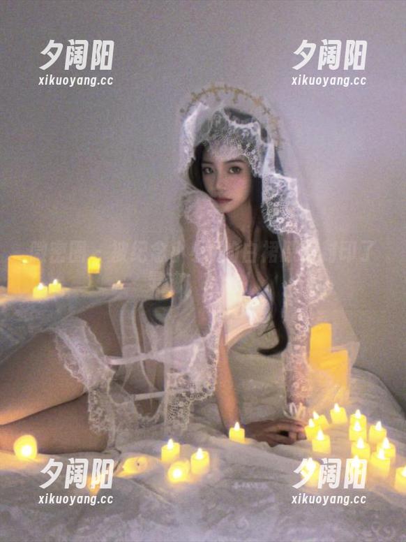 微密圈 - 被纪念小小v的白裙原图封印了灵魂，哈哈！