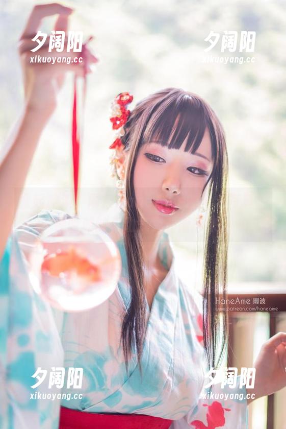 掀起冲浪，雨波HaneAme的全套写真，德哈雅的灵动气息扑面而来！
