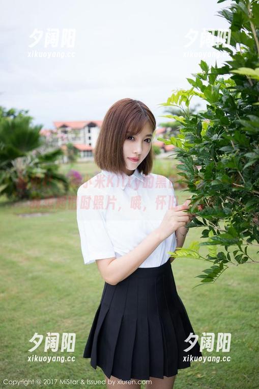魅妍社 - 赵小米Kitty的黑白套图——让我想起旧时照片，哦，怀旧了起来。